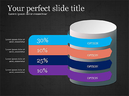 Options and Infographics, Slide 10, 03913, Infographics — PoweredTemplate.com