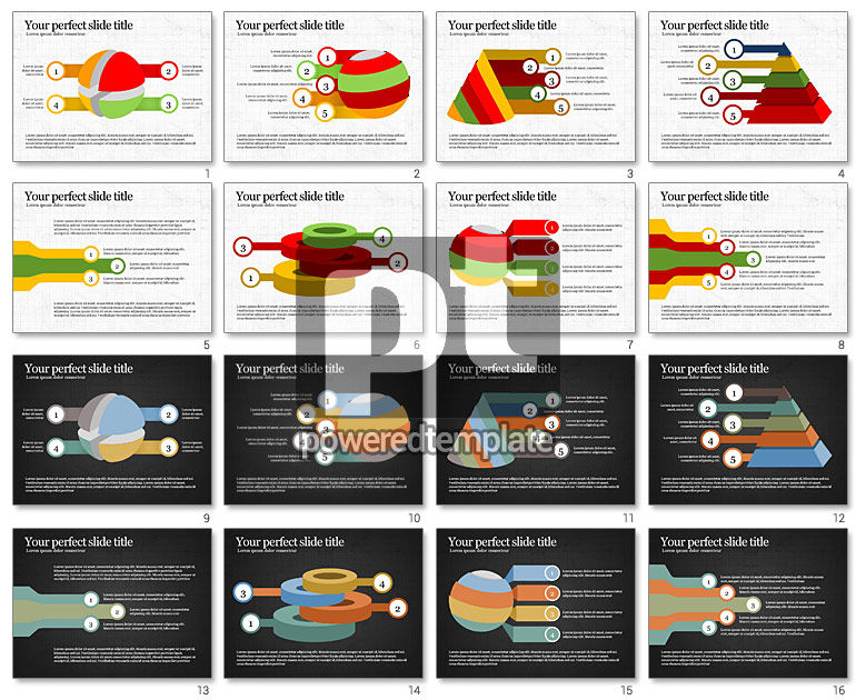 Shapes and Stages Diagram Collection