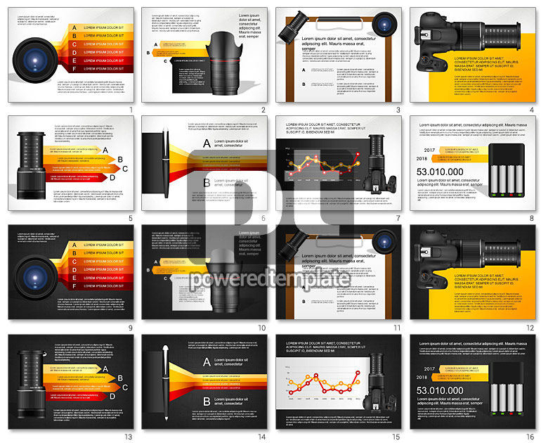 Infografica fotocamera