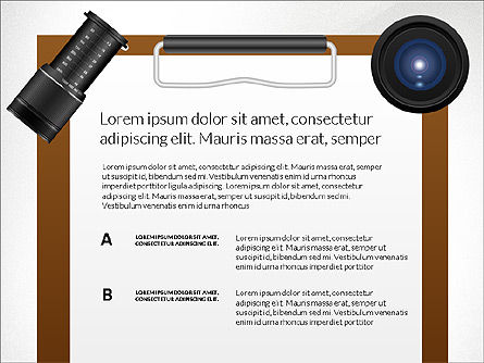 Infografica fotocamera, Slide 3, 03924, Infografiche — PoweredTemplate.com