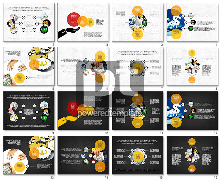 Conceito de apresentação de investimentos