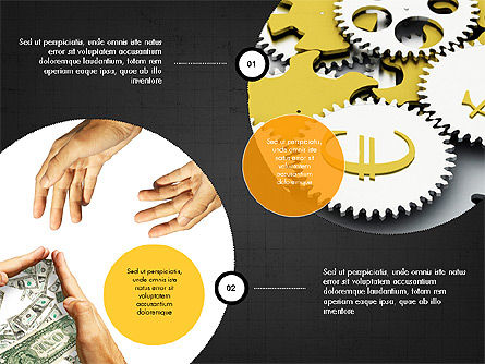 Concepto de Presentación de Inversiones, Diapositiva 13, 03929, Modelos de negocios — PoweredTemplate.com