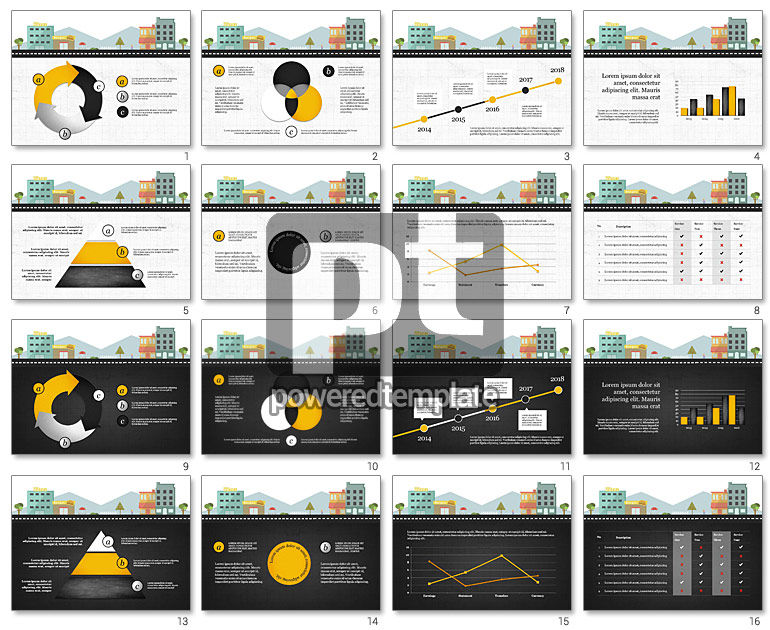 City Presentation Template