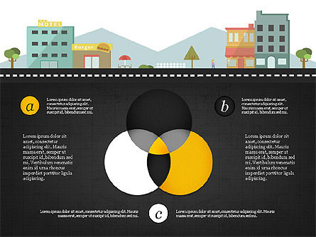 Modèle de présentation de la ville, Diapositive 10, 03931, Modèles de présentations — PoweredTemplate.com