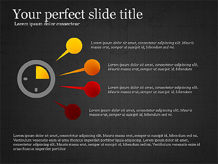 Elementi infographic gestione Tempo, Slide 11, 03933, Infografiche — PoweredTemplate.com