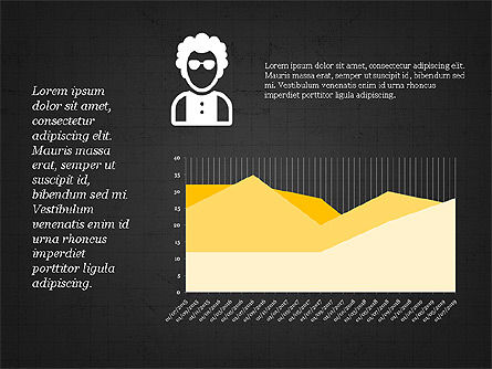 Plate-forme de diapositives de gestion du personnel, Diapositive 11, 03934, Icônes — PoweredTemplate.com