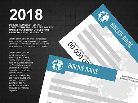 Travel by Air Presentación Infografía, Diapositiva 15, 03935, Infografías — PoweredTemplate.com