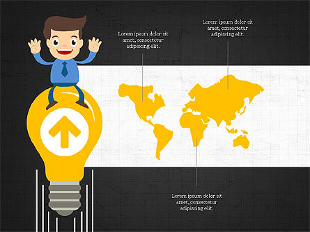 Indikator Ekonomi Presentasi Slide, Slide 9, 03938, Templat Presentasi — PoweredTemplate.com