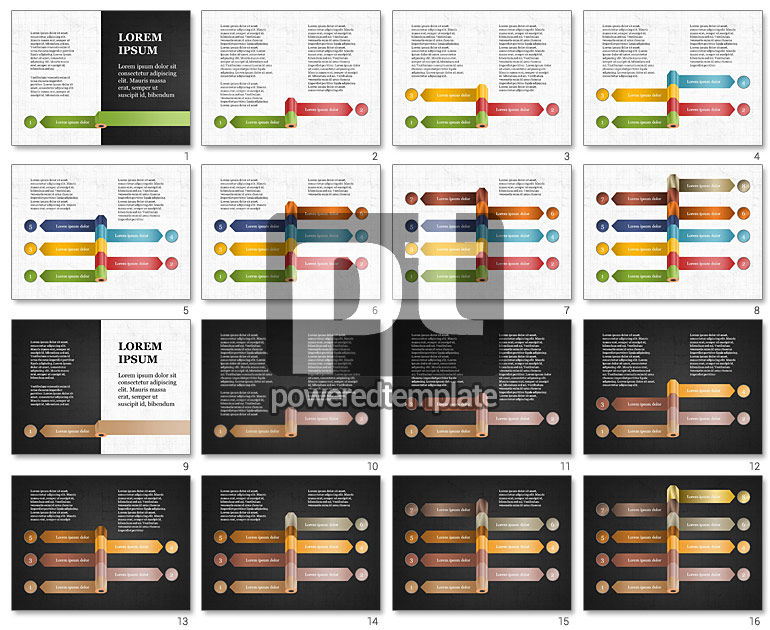 Pensil Dan Pilihan Slide Dek