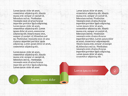 Pencil and Options Slide Deck, Slide 2, 03940, Stage Diagrams — PoweredTemplate.com