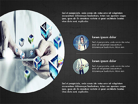 Modèle de présentation de la technologie Internet, Diapositive 11, 03944, Modèles de présentations — PoweredTemplate.com