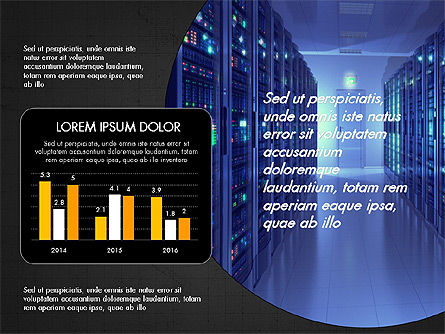 Plantilla de presentación de tecnología de Internet, Diapositiva 12, 03944, Plantillas de presentación — PoweredTemplate.com