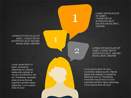 Anni diapositive infographic di confronto, Slide 10, 03946, Infografiche — PoweredTemplate.com