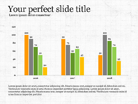 Comparación de años Infografía, Diapositiva 3, 03946, Infografías — PoweredTemplate.com
