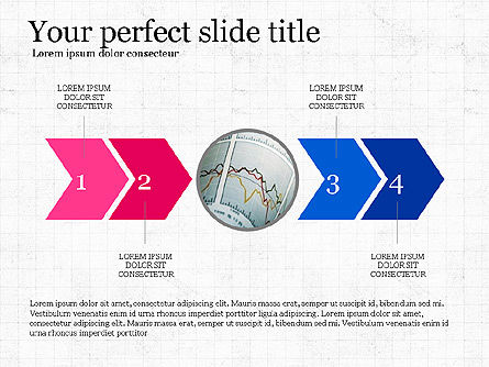 Schéma de processus glisse le pont, Diapositive 2, 03949, Schémas de procédés — PoweredTemplate.com