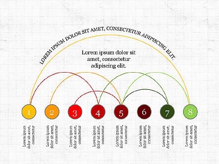 Cubierta de la diapositiva del diagrama del arco, Diapositiva 2, 03951, Modelos de negocios — PoweredTemplate.com