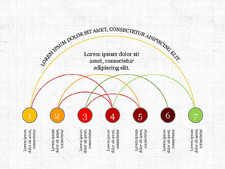 Cubierta de la diapositiva del diagrama del arco, Diapositiva 3, 03951, Modelos de negocios — PoweredTemplate.com