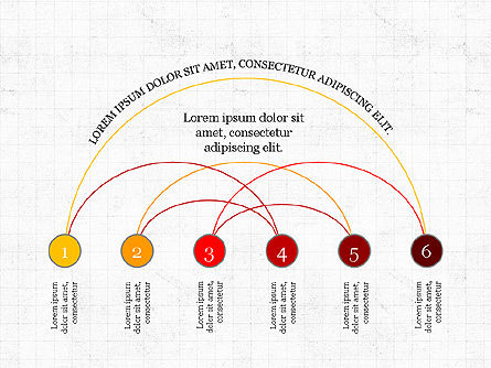 Cubierta de la diapositiva del diagrama del arco, Diapositiva 4, 03951, Modelos de negocios — PoweredTemplate.com