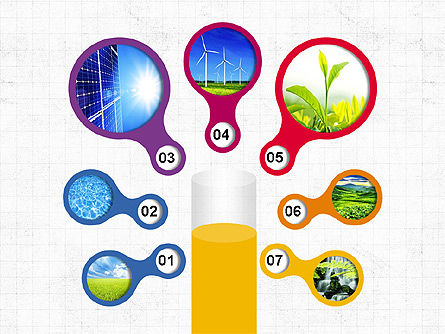 Wise beheer van de natuurlijke hulpbronnen diaserie, PowerPoint-sjabloon, 03954, Businessmodellen — PoweredTemplate.com