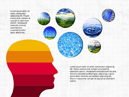 Sana mayordomía de la cubierta de diapositivas de recursos naturales, Diapositiva 8, 03954, Modelos de negocios — PoweredTemplate.com