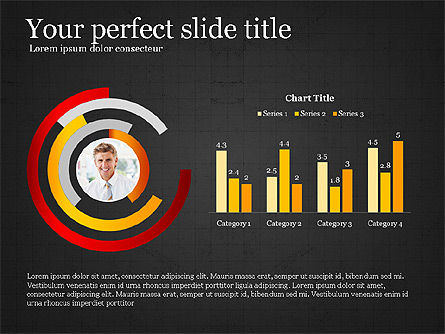 Options et paliers slide deck, Diapositive 15, 03956, Schémas d'étapes — PoweredTemplate.com