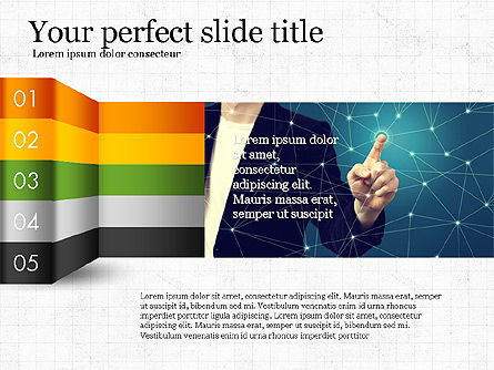 Opciones y etapas Slide Deck, Diapositiva 2, 03956, Diagramas de la etapa — PoweredTemplate.com