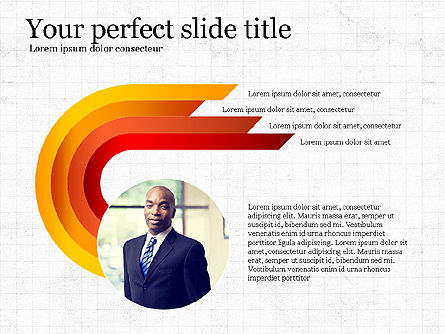Opciones y etapas Slide Deck, Diapositiva 4, 03956, Diagramas de la etapa — PoweredTemplate.com