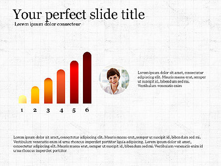 Options et paliers slide deck, Diapositive 8, 03956, Schémas d'étapes — PoweredTemplate.com