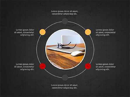 Concept de présentation de gestion de contenu, Diapositive 16, 03958, Modèles de présentations — PoweredTemplate.com