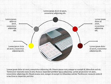 Concept de présentation de gestion de contenu, Diapositive 5, 03958, Modèles de présentations — PoweredTemplate.com