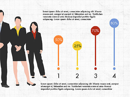 Concept de présentation de l'équipe commerciale, Diapositive 6, 03959, Modèles de présentations — PoweredTemplate.com