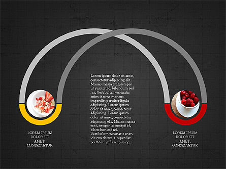 Cooking Flow Process Presentation Concept, Slide 12, 03963, Process Diagrams — PoweredTemplate.com
