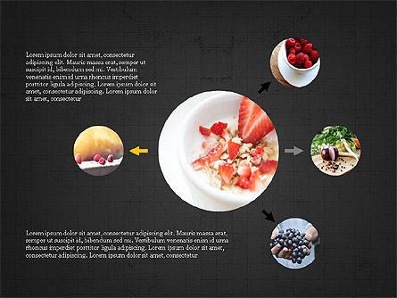 Cooking Flow Process Presentation Concept, Slide 14, 03963, Process Diagrams — PoweredTemplate.com