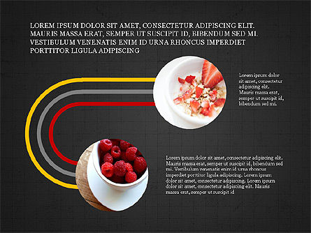 Cooking Flow Process Presentation Concept, Slide 16, 03963, Process Diagrams — PoweredTemplate.com