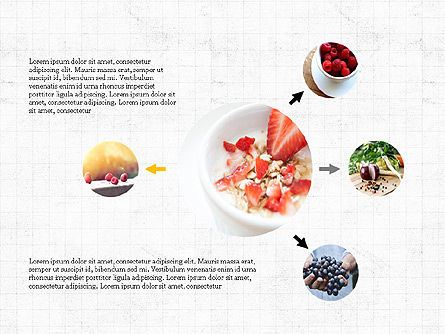 Cooking Flow Process Presentation Concept, Slide 6, 03963, Process Diagrams — PoweredTemplate.com