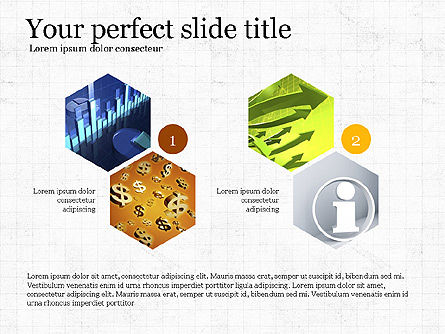Números con formas planas y fotos, Diapositiva 8, 03967, Diagramas de la etapa — PoweredTemplate.com