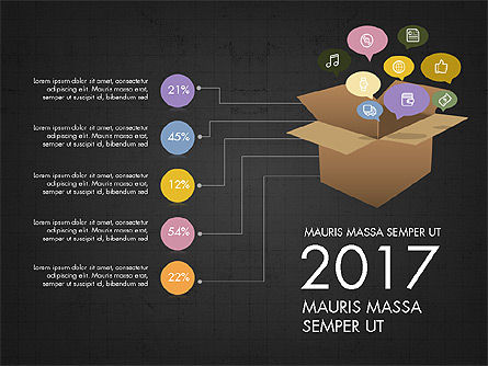 Dek Slide Infografis Lingkungan, Slide 14, 03968, Infografis — PoweredTemplate.com