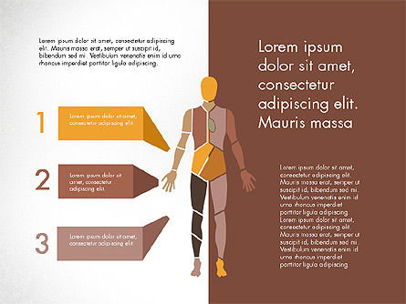 Papel de diapositivos infográficos infográficos, Deslizar 5, 03968, Infográficos — PoweredTemplate.com