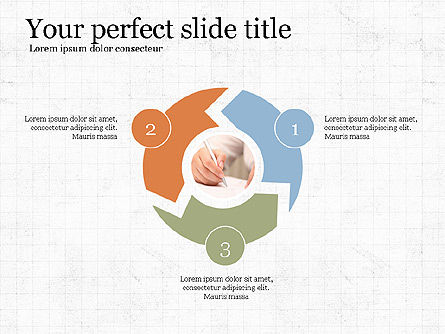 Ringkasan Slide Dek Perusahaan, Slide 3, 03975, Diagram Proses — PoweredTemplate.com