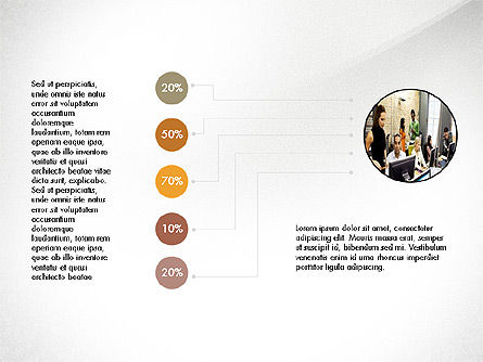 Concepto Minimalístico de Presentación de Proyectos, Diapositiva 6, 03978, Plantillas de presentación — PoweredTemplate.com