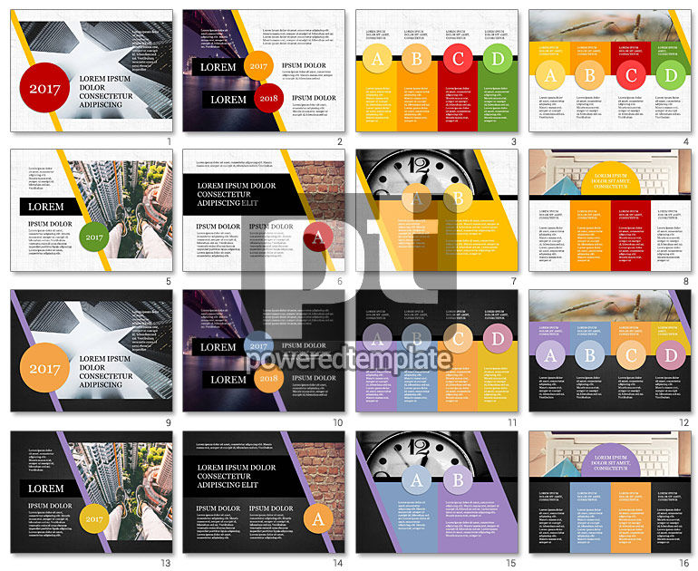 Year Summary Presentation Template