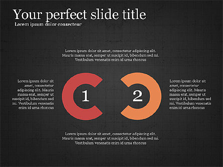 Concepto de presentación de proyectos con formas planas, Diapositiva 12, 03990, Plantillas de presentación — PoweredTemplate.com