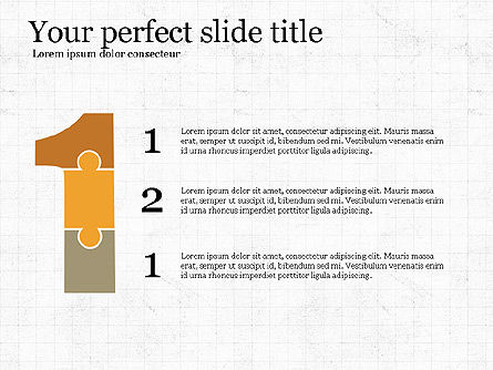 Project Presentation Concept with Flat Shapes, Slide 5, 03990, Presentation Templates — PoweredTemplate.com