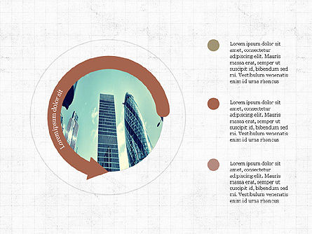 Infografía circular, Diapositiva 6, 03995, Diagramas de proceso — PoweredTemplate.com