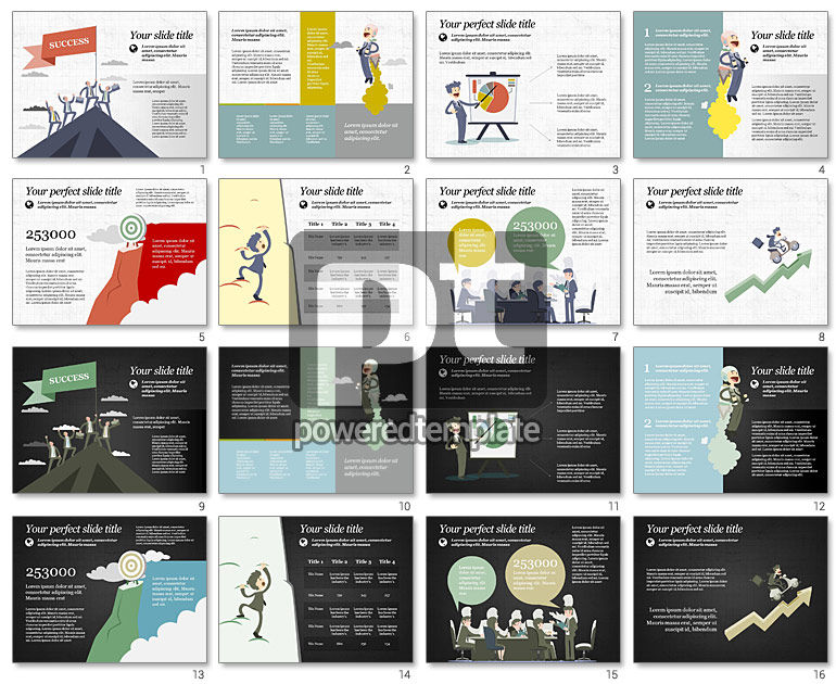 Moving to Success Presentation Template