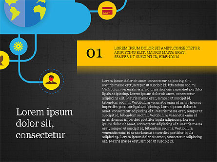Modèle de présentation des services en nuage, Diapositive 11, 04005, Modèles de présentations — PoweredTemplate.com
