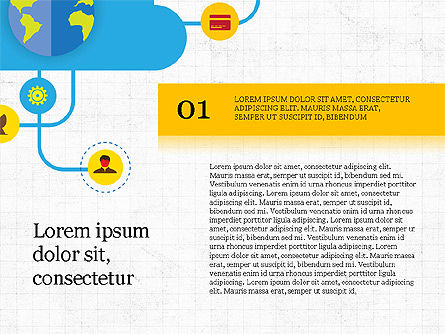 Modèle de présentation des services en nuage, Diapositive 3, 04005, Modèles de présentations — PoweredTemplate.com