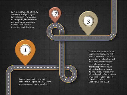 Roadmap Presentation Concept, Slide 13, 04006, Timelines & Calendars — PoweredTemplate.com