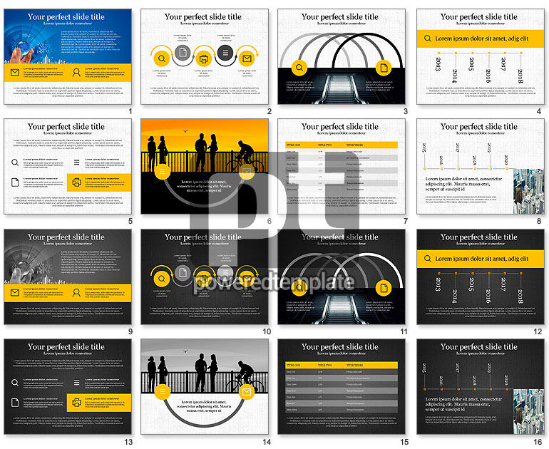 Template Presentasi Bisnis Perusahaan