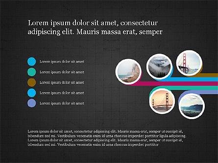 Plantilla de concepto de presentación creativa, Diapositiva 12, 04013, Formas — PoweredTemplate.com